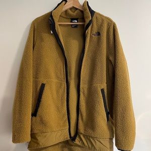 North Face Teddy Bear Sweater/Jacket.